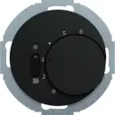 Hager WLN5029BG RTR Wechsler Heiz/Kühl R.cl. Schwarz...