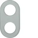 Hager WTD7200GT Glasrahmen 2fach Serie Glas klar