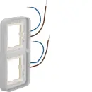 Hager WNA712 Rahmen 2fach Blau 230V AP W.1