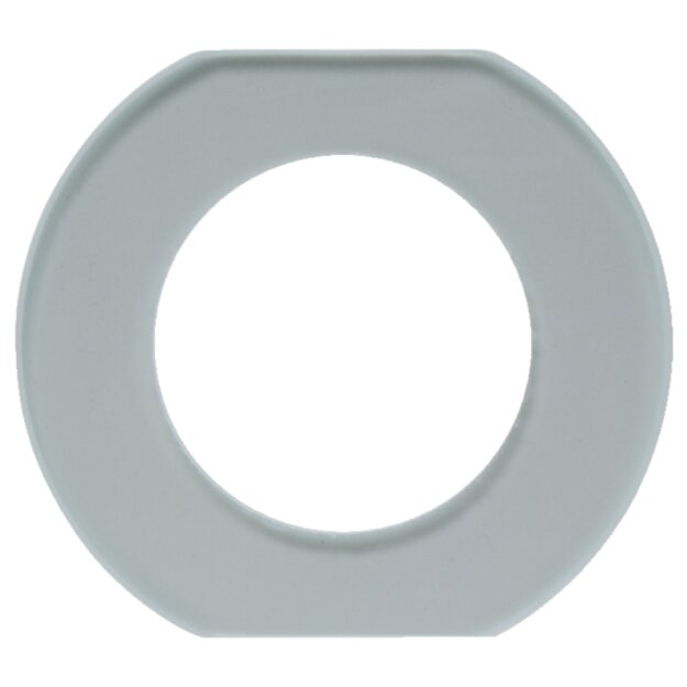 Hager WTD7172GT Glasmittelrahmen 1fach Serie Glas klar