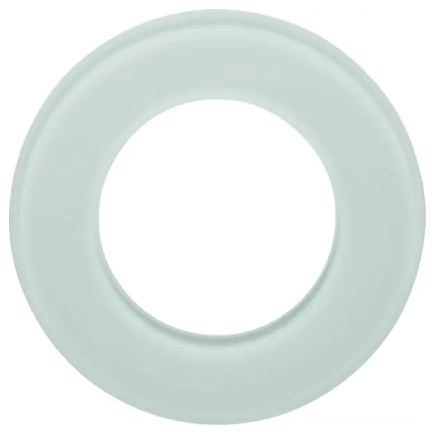 Hager WTD7180GWG Glasrahmen 1-fach Serie Glas Polarweiß