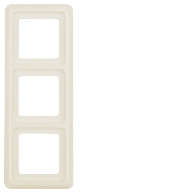 Hager WWD1300WP Rahmen 3fach mit Dichtung WG UP IP44 Weiß