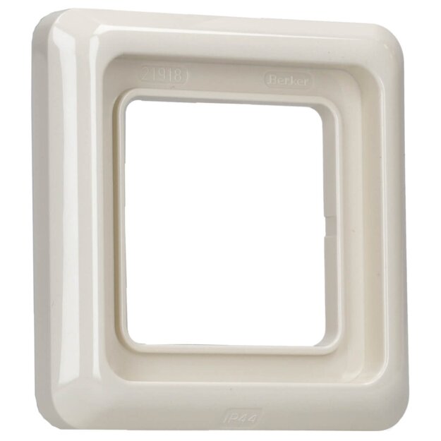 Hager WWD1100WP Rahmen 1fach mit Dichtung WG UP IP44...