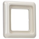 Hager WWD1100WP Rahmen 1fach mit Dichtung WG UP IP44 Weiß
