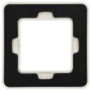 Hager WWD1100WP Rahmen 1fach mit Dichtung WG UP IP44 Weiß