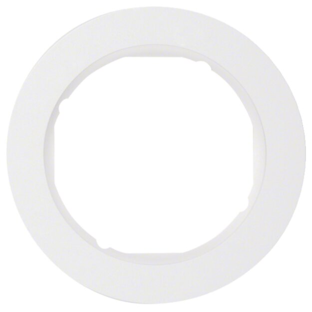Hager WLD9100WG Rahmen 1fach R Classic Polarweiß
