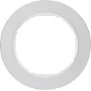 Hager WLD9100AW Rahmen 1fach R.Classic Alu Polarweiß