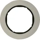 Hager WLD9100AB Rahmen 1fach R.Classic Alu Schwarz