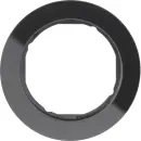 Hager WLD9100GB Rahmen 1fach R.Classic Glas Schwarz