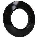Hager WTD3100BG Abdeckrahmen Aufputz 1-fach Serie 1930 IP20 Schwarz glänzend