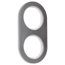 Hager WLD9200STW Rahmen 2fach R.Classic Edelstahl...