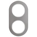 Hager WLD9200STW Rahmen 2fach R.Classic Edelstahl...