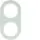 Hager WLD9200GW Rahmen 2fach R.Classic Glas Polarweiß