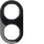 Hager WLD9200BG Rahmen 2fach Rd R.Classic Schwarz
