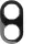Hager WLD9200BG Rahmen 2fach Rd R.Classic Schwarz