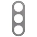 Hager WLD9300STW Rahmen 3fach R.Classic Edelstahl...