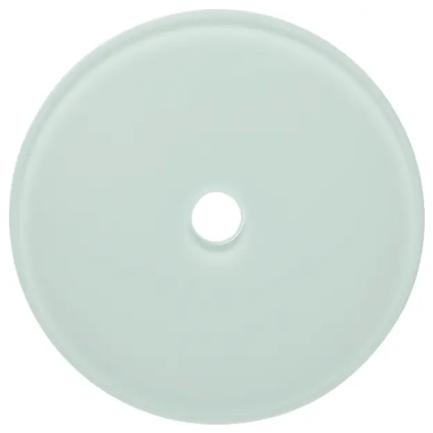 Hager WTD7100GWG Glasabdeckplatte Schalter Serie Glas Polarweiß