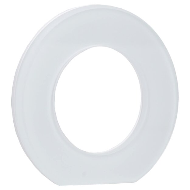 Hager WTD7173GWG Glasendrahmen 1-fach Serie Glas...