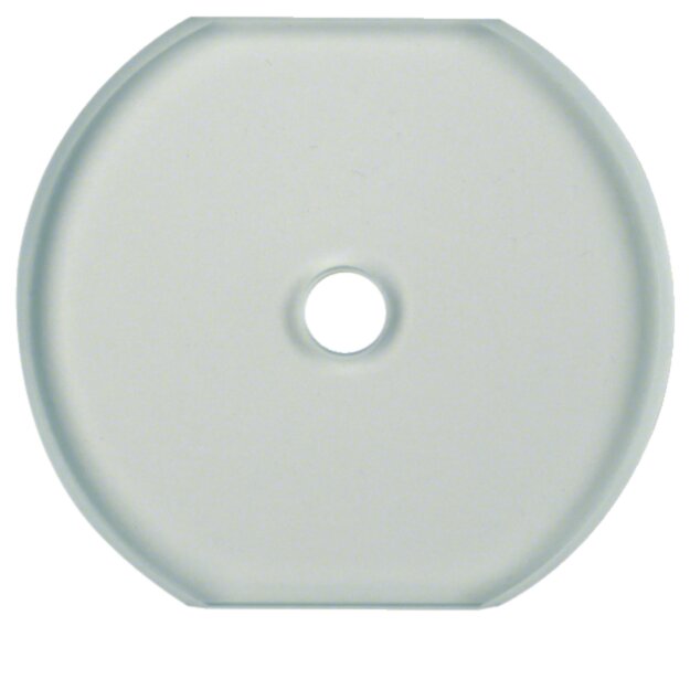 Hager WTD7672GT Gl.mittelplatte Schalter Serie Glas klar