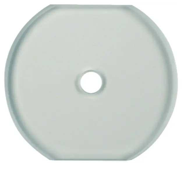 Hager WTD7672GT Gl.mittelplatte Schalter Serie Glas klar