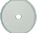 Hager WTD7672GT Gl.mittelplatte Schalter Serie Glas klar
