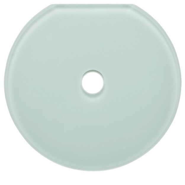 Hager WTD7671GWG Glas-Endplatte Schalter Serie Glas Polarweiß