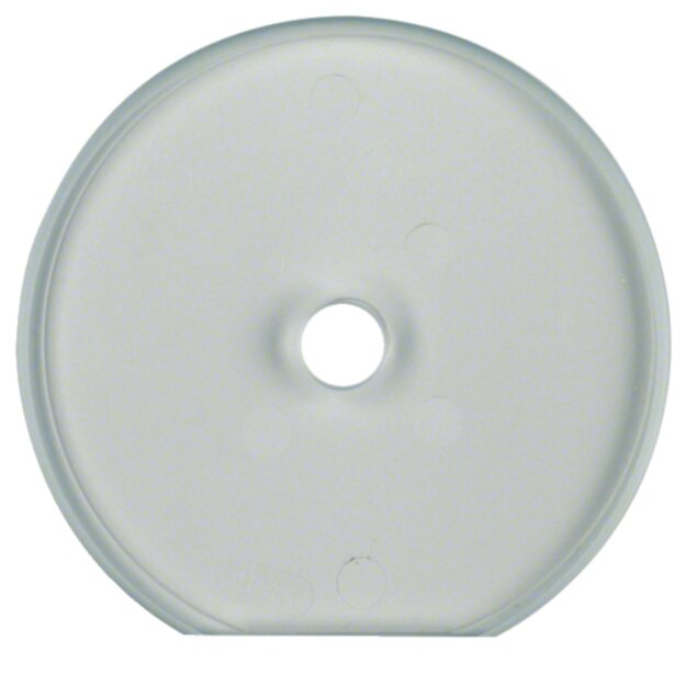 Hager WTD7671GT Glas-Endplatte Schalter Serie Glas klar