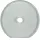 Hager WTD7671GT Glas-Endplatte Schalter Serie Glas klar