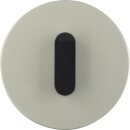 Hager WTD9131STB Abdeckplatte mit Knebel R.Clas Edelstahl...