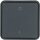 Hager WNT932 Wippe 1-fach Taster BA 0/1 AP W.1 Polarweiß