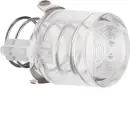 Hager WTF5285T Tasterknopf Drucktaster E10 1930/Glas klar