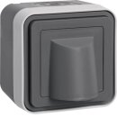 Hager WNC155 Kabelauslass AP W.1 Grau