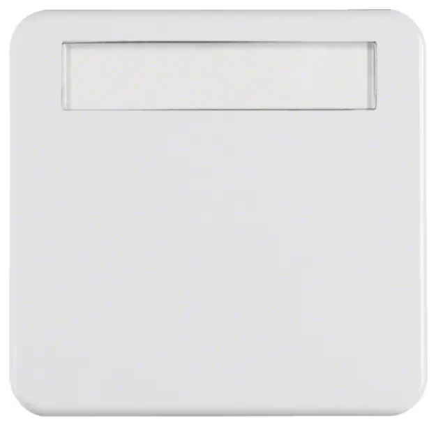 Hager WWW1100PW Wippe mit Beschriftungsfeld WG UP IP44 Polarweiß