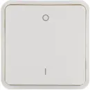 Hager WNT932B Wippe 1-fach Taster BA 0/1 AP W.1 Grau