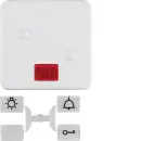 Hager WWW1339PW Wippe anschraubbar mit 5 Linsen WG UP...