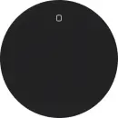 Hager WLW1014BG Wippe m Aufdruck 0 R.Cl Schwarz