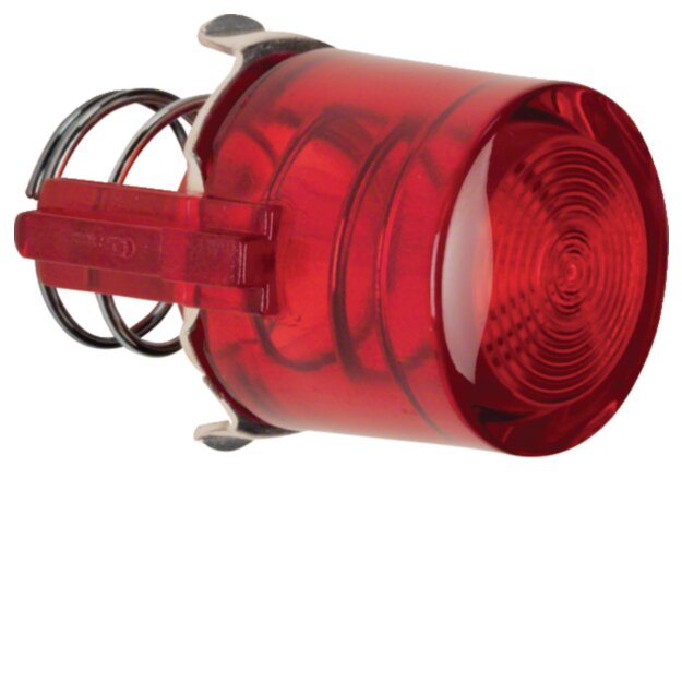 Hager WTF5285R Tasterknopf Drucktaster E10 1930/Glas Rot