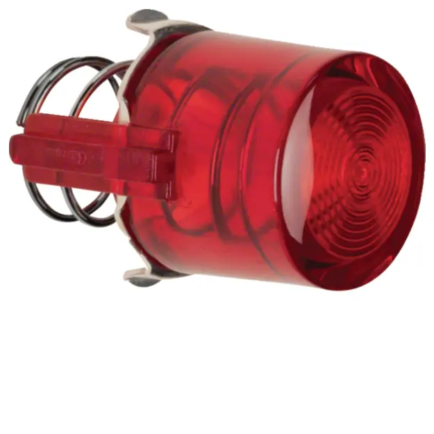Hager WTF5285R Tasterknopf Drucktaster E10 1930/Glas Rot