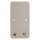 Hager WVA1762WP2 BodenplatteKombination Aufputz-Rahmen 2-fach 61x117mm