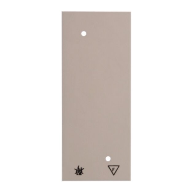 Hager WVA1763WP2 Bodenplatte für AP-Rahmen 3fach 59x145mm