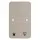Hager WVA1762WP1 Bodenplatte für AP-Rahmen 2fach 61x120mm