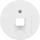 Hager WLF1007WG Zentralstück UAE Steckdose R.Cl...
