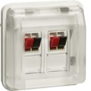 Hager WNA626B Lautsprecherdosen-Einsatz 2F W.1...