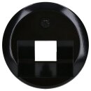Hager WTF4107BG Zentralstück UAE 1930/Glas Schwarz