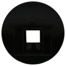 Hager WLF1007BG Zentralstück UAE Steckdose R.Cl Schwarz