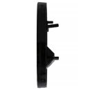 Hager WLF1007BG Zentralstück UAE Steckdose R.Cl Schwarz