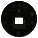 Hager WLF1007BG Zentralstück UAE Steckdose R.Cl Schwarz