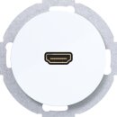 Hager WLF4380WG HDMI Steckdose m 90° R.Cl Polarweiß