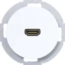 Hager WLF4380WG HDMI Steckdose m 90° R.Cl...