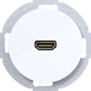 Hager WLF4379WG HDMI Steckdose R.Cl Polarweiß glänzendnz